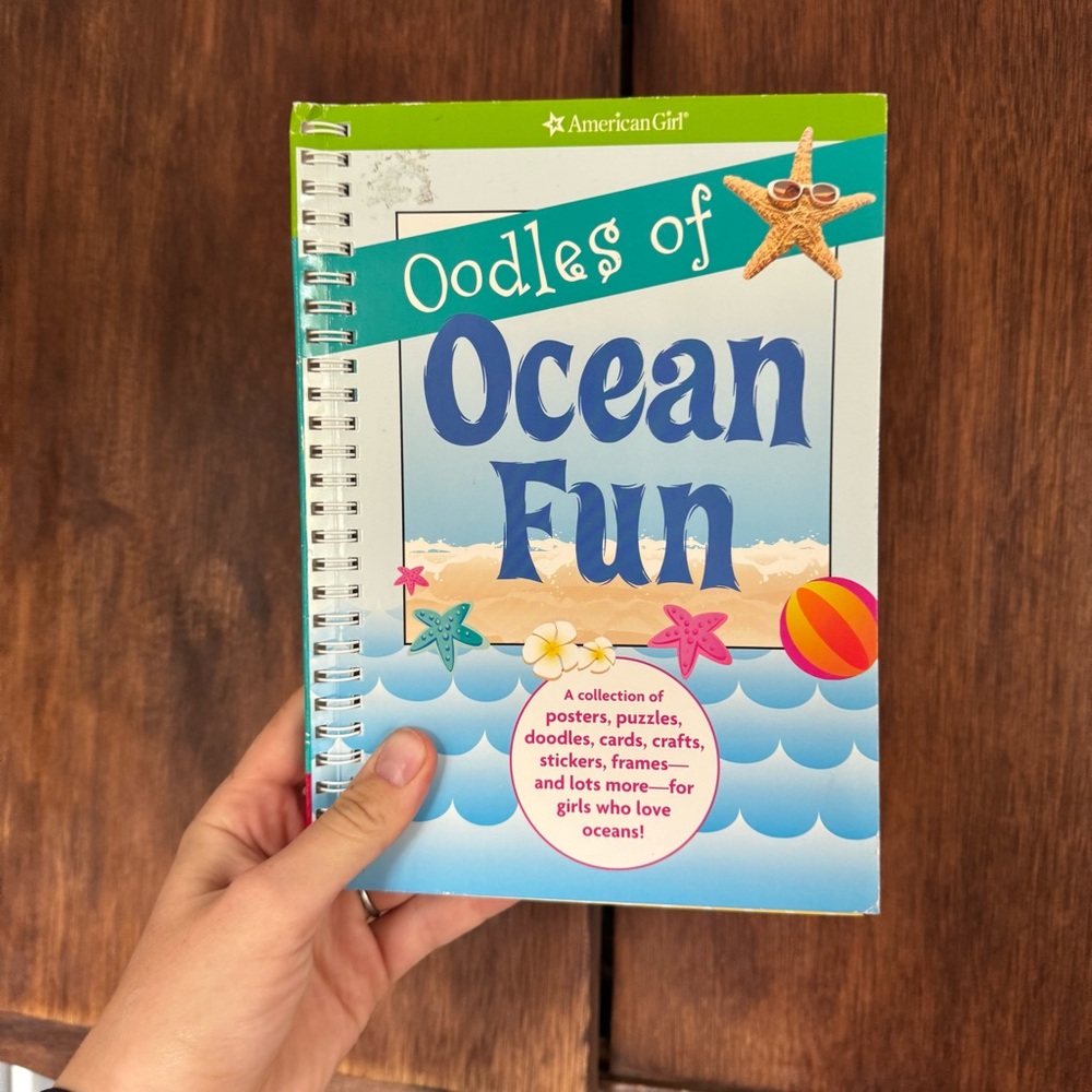 American Girl Oodles of Ocean Fun Activity Book